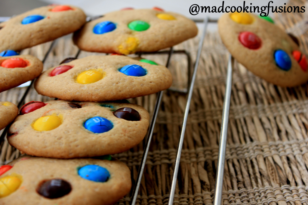M&M cookies recipe