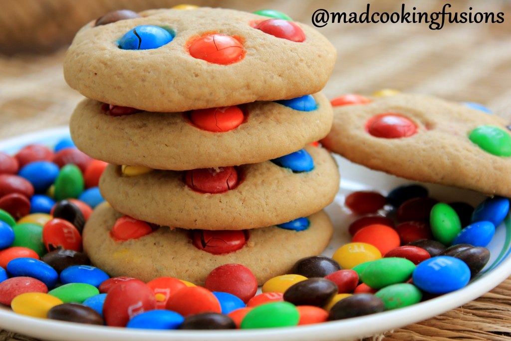 M&M cookies recipe