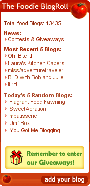 The Foodie Blog Roll