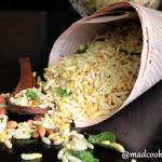 Spicy Gujarati Mamra / Murmura (Puffed Rice - Low Fat Recipe)