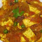 Indian Paneer Sabzi (Indian Cheese)