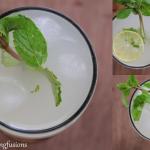 Nimbu Pani - Shikanji Drink (Indian Lemonade) with fresh mint