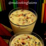Badam Pista Milk Shake (Almond Pistachios Shake) - Holi Celebrations!