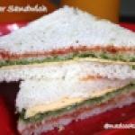 Tri Color Sandwich & Mocktail recipe - Republic Day Special