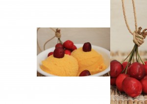 Yummy Mango Ice Cream is ready!