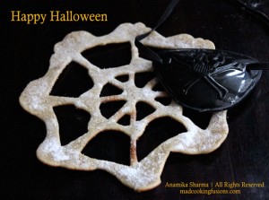 Cobweb Cookies Happy Halloween Recipes