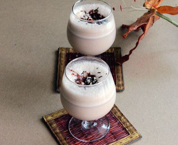 Chocolate Vanilla Milk Shake 2