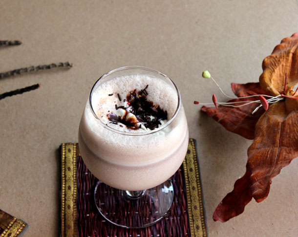 Chocolate Vanilla Milk Shake