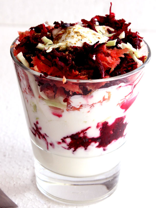 Vegetable Salad with Yogurt Dressing 1