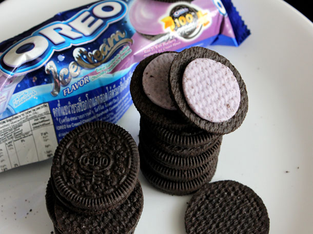 homemade oreo icecream