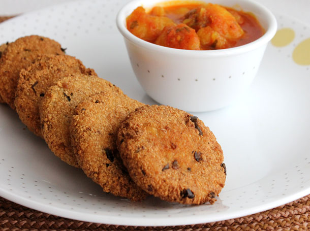 sawang ke chawal ki tikki