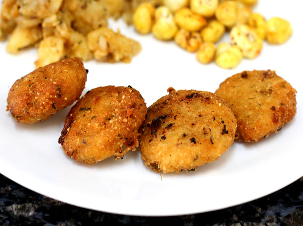 Sawang ke chawal ki tikki - vrat ka khana 2013
