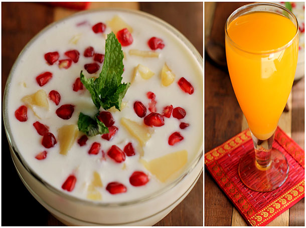 Pomegranate Potatoes in Yogurt | Anardana Aloo ka raita