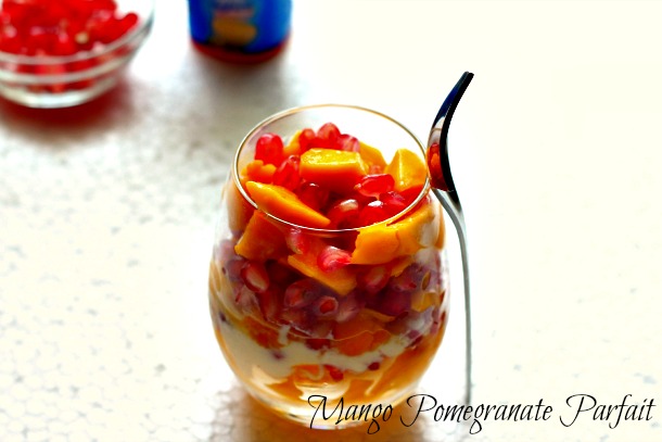 Mango Pomegranate Parfait