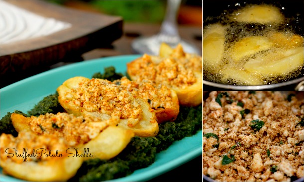 Stuffed Potato Shells with a refreshing Summer Cooler drink| Mothers Day Special ~ Happy Mother's Day