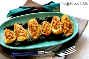 Stuffed Potato Shells with a refreshing Summer Cooler drink| Mothers Day Special ~ Happy Mother's Day