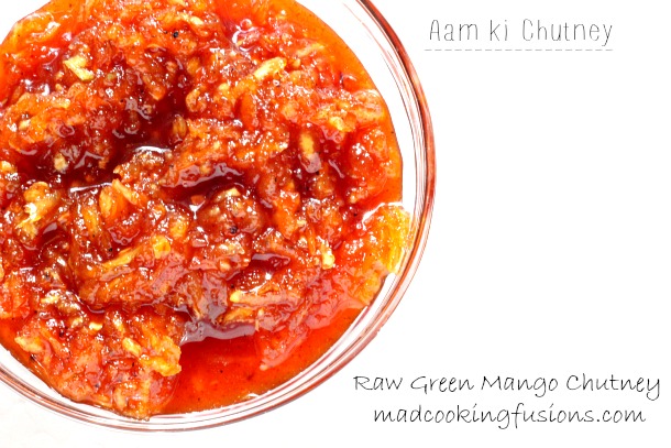 Sweet and Spicy raw mango chutney | Aam Ki Chutney | Aam Ka Chunda / Chundo
